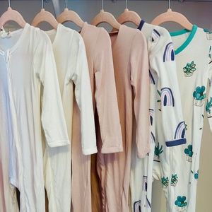 Kyte Baby Zippered Rompers, 18-24 months, set of 6